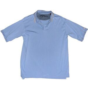 BOB TIMBERLAKE Men’s Blue 100% Supima Cotton Polo Size Medium